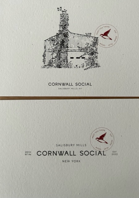 Cornwall Social Post Cards